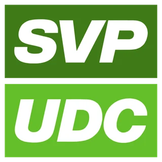 Logo of Swiss People’s Party.